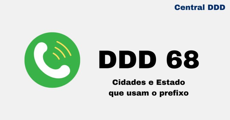 DDD 68 é de Qual Estado? Como Fazer Ligações